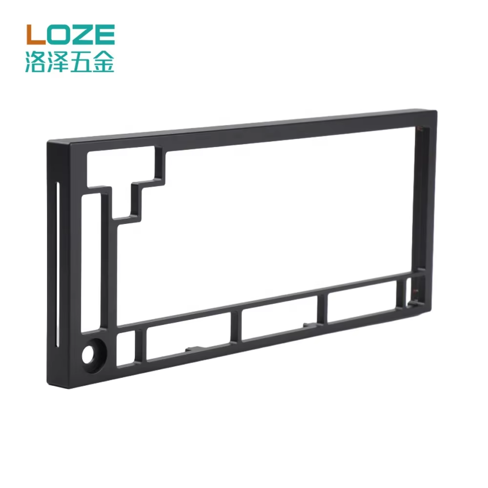 custom Multi-Color Aluminum Keyboard Plate Case CNC Machined Mechanical Parts with Wire EDM Technology Anodized Machine